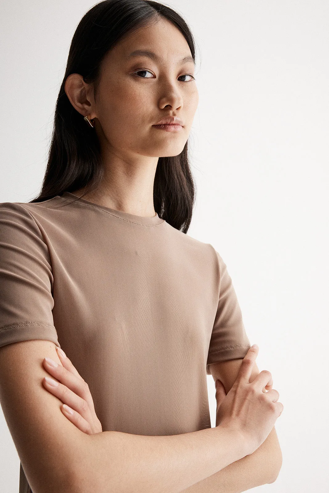 Lilium Tee Dark Latte