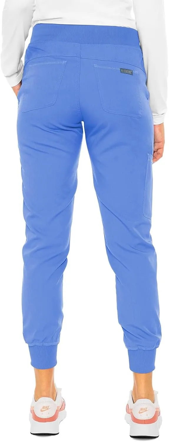Med Couture Scrub Pants for Women Jogger Pant with 5 Pockets, Lightweight, Ultra Soft, 2-Way Stretch Fabric - MC7710