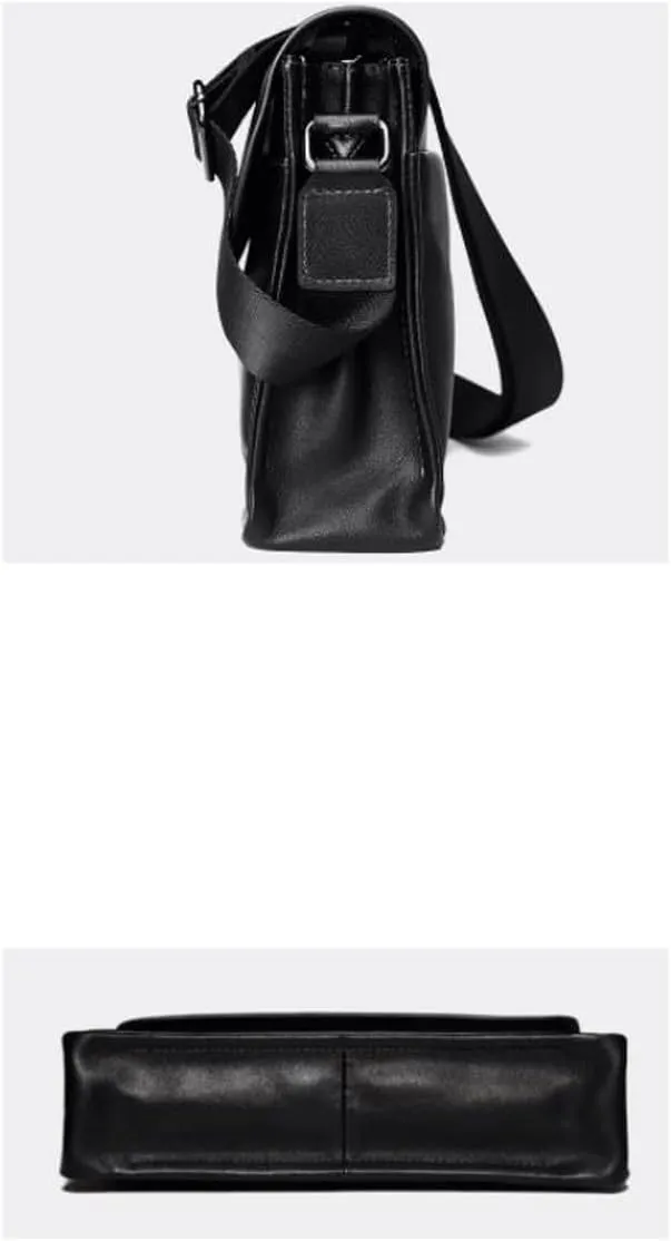 Mens Briefcases Messenger Shoulder Bags Genuine Leather Casual Daypacks Luggage Waist Packs