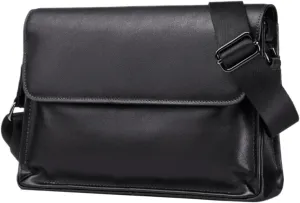 Mens Briefcases Messenger Shoulder Bags Genuine Leather Casual Daypacks Luggage Waist Packs