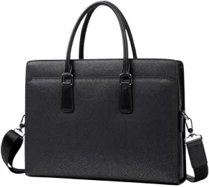 Men's Genuine Leather Handbags Business Briefcases Office Workplace