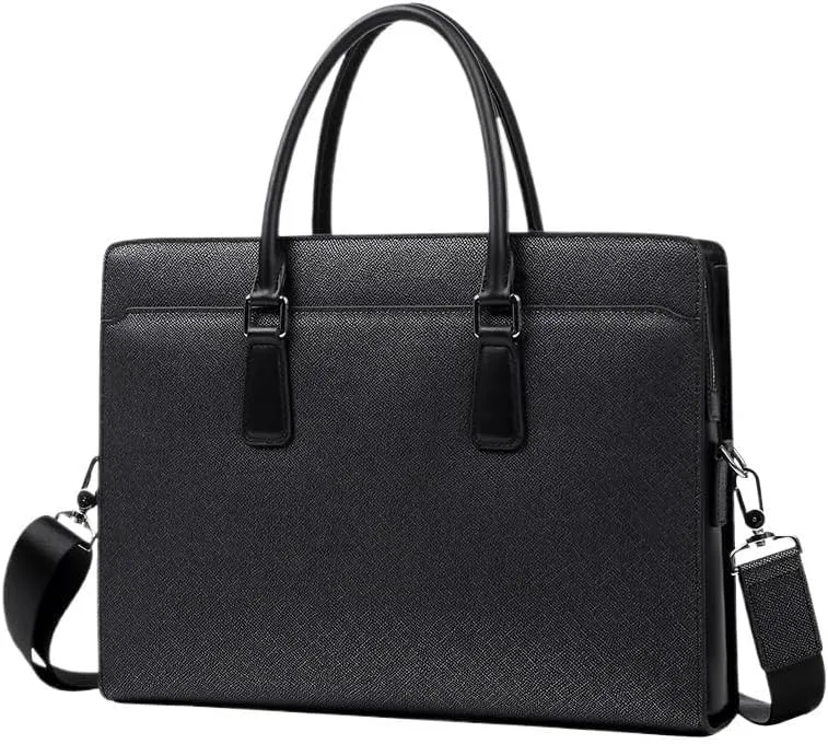 Men's Genuine Leather Handbags Business Briefcases Office Workplace