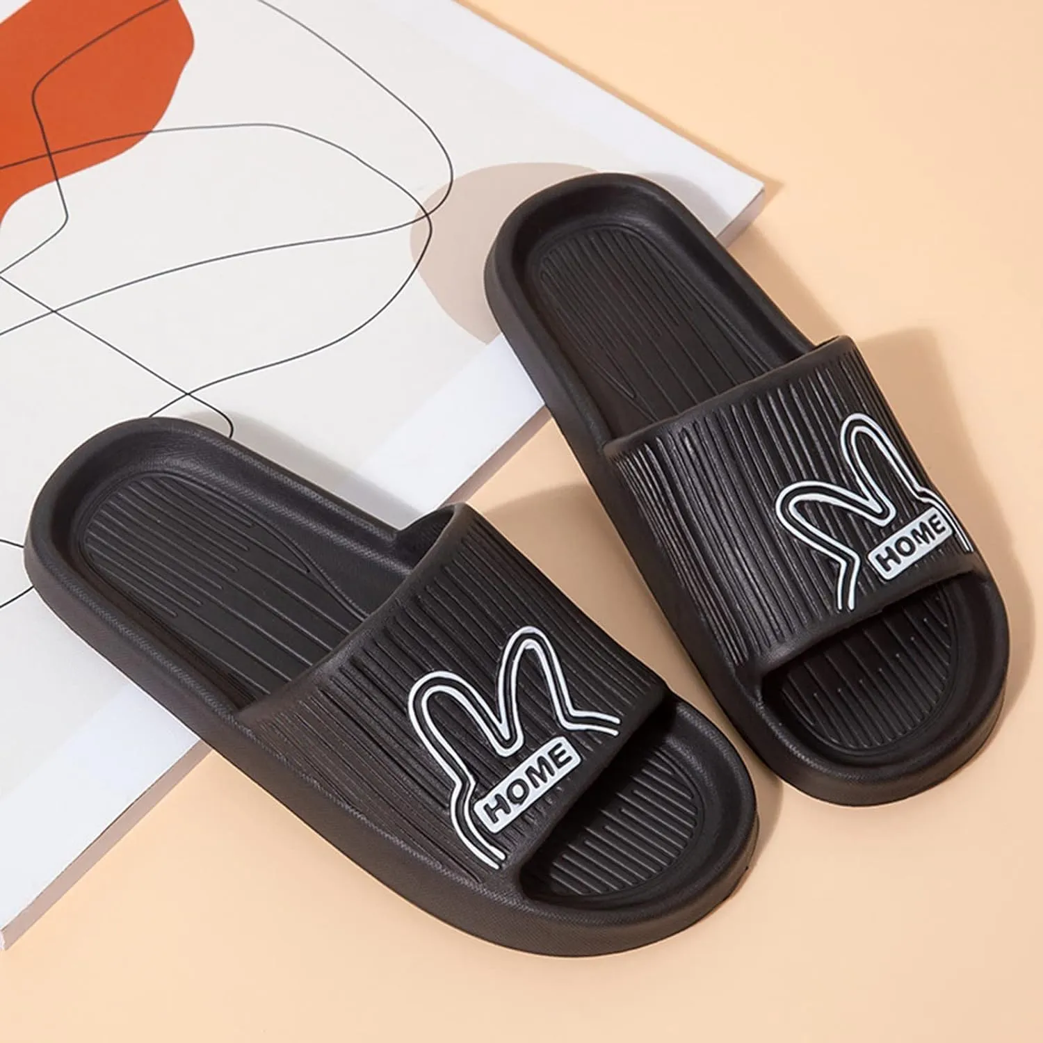 Mens Slippers Shower Shoes Women Slides for Men Slides for Women Dorms Indoor Indoor Outdoor Slippers