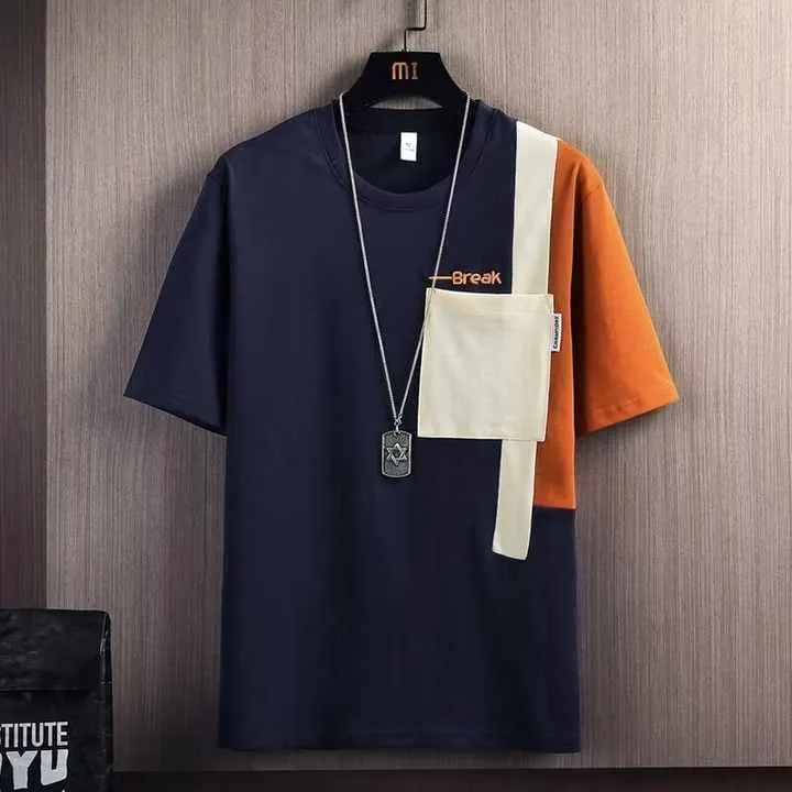 Men's Summer Fashion Casual Half Sleeve Shirt . قميص رجالي صيفي عصري كاجوال بنصف