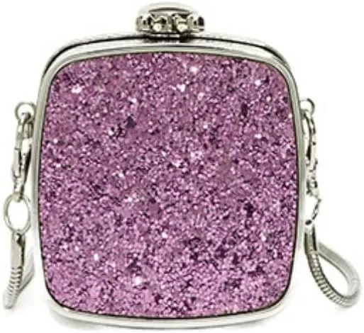 Mini Square Evening Clutch Purse Acrylic Crossbody Bag, Gold Metal Frame, Chain Strap