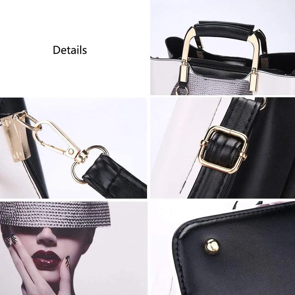 Nevenka Purses and Handbags for Women Top Handle Satchel Shoulder Bags Ladies Leather Totes