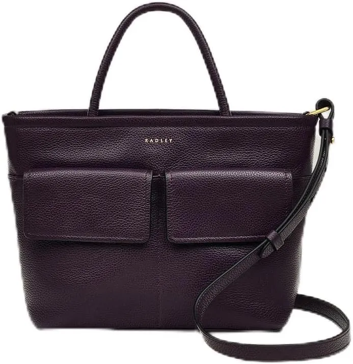 RADLEY London Brompton Crescent Women's Small Leather Ziptop Satchel Bag