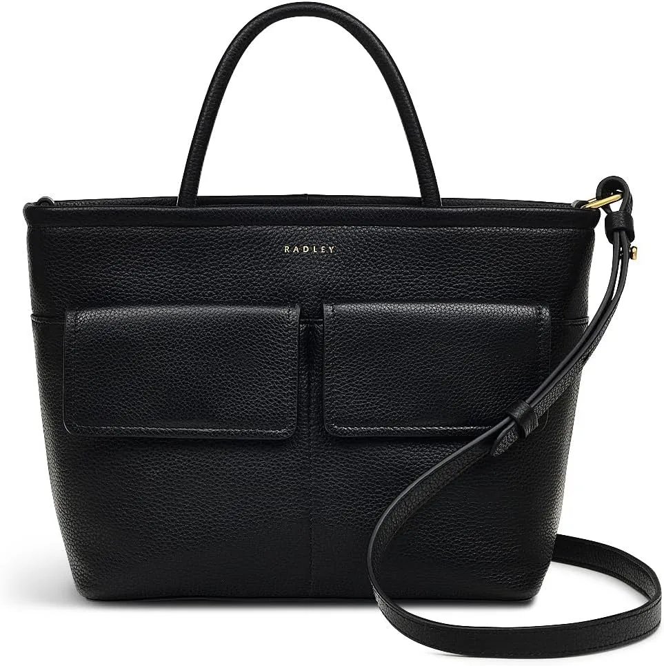 RADLEY London Brompton Crescent Women's Small Leather Ziptop Satchel Bag