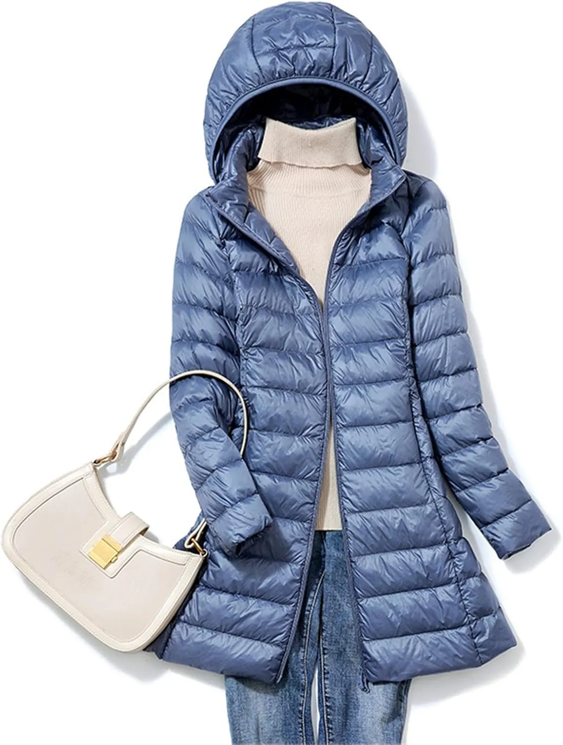 Rain Jacket Women Coat Jackets Zipper Warm Elegant Coat Soft Zipper Pocket Coat Loose Pocket Coat Cotton Coat