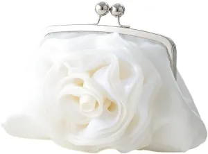 Rose Blossom Crossbody Bag Cheongsam Style Banquet Bag For New Year Celebrations