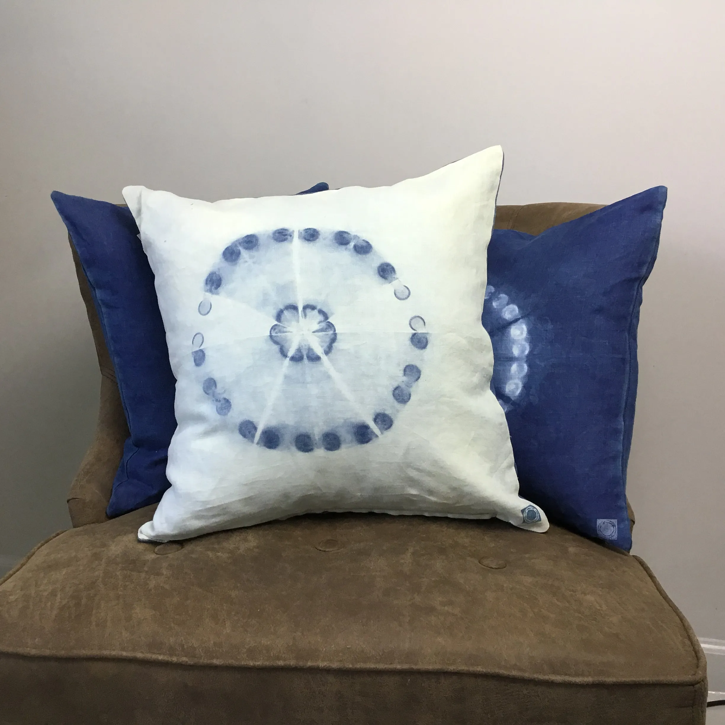 Shibori Pillow (16")