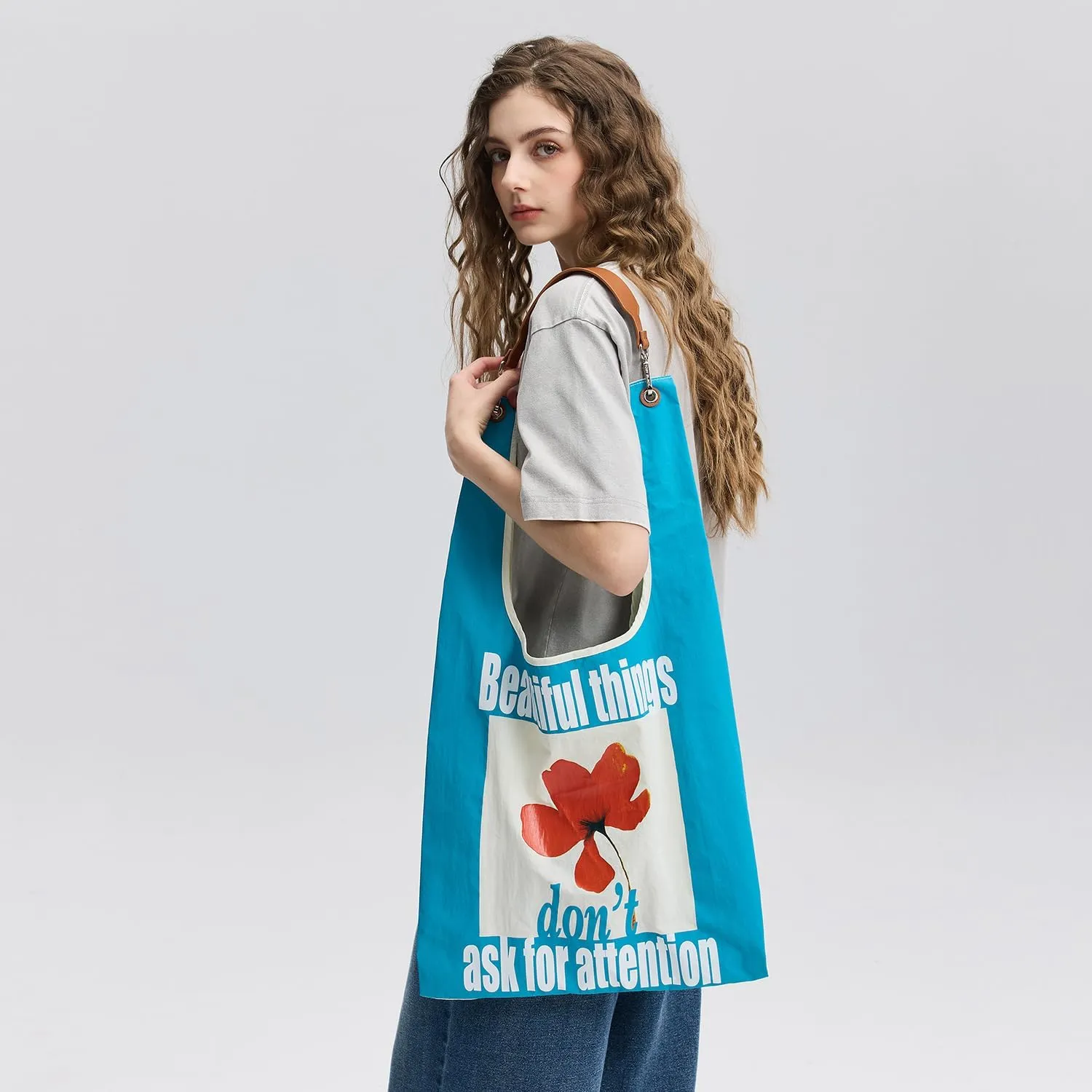 Shopping Bag with Removable Straps | Elegant Tote For Daily Use, Casual Outings