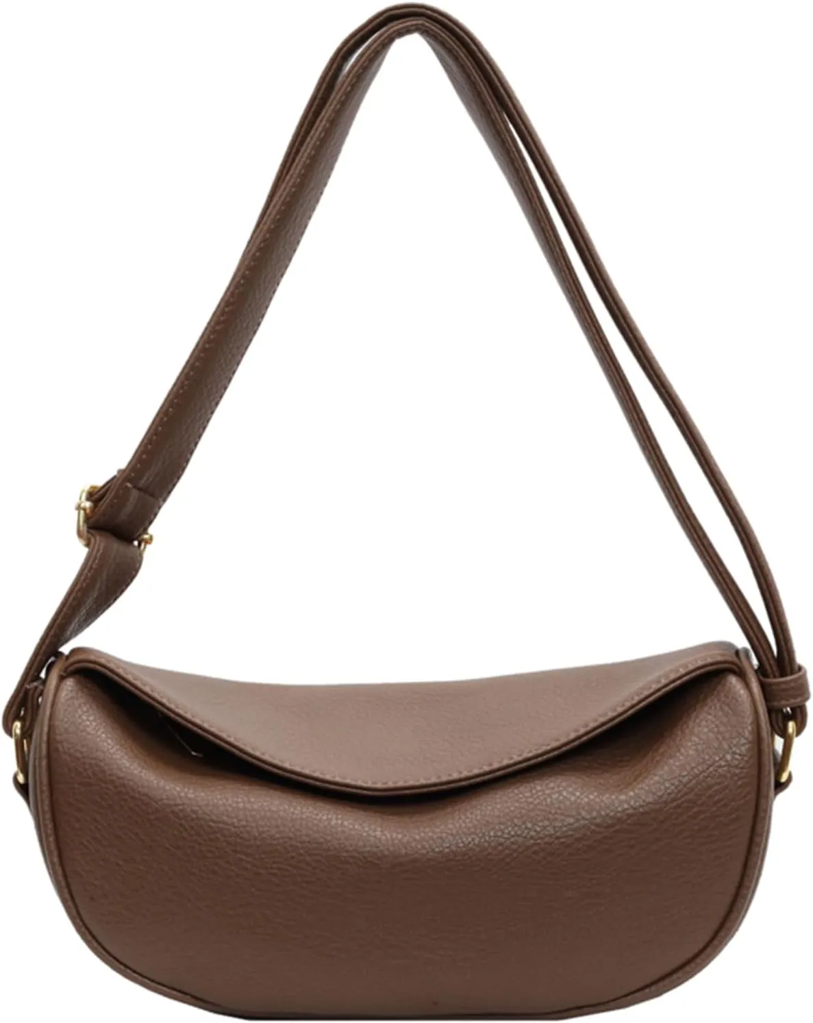 Shoulder Bags for Women Vegan Leather Purse Trendy Crossbody Bag Dumpling Purses Tote Handbags with Zip