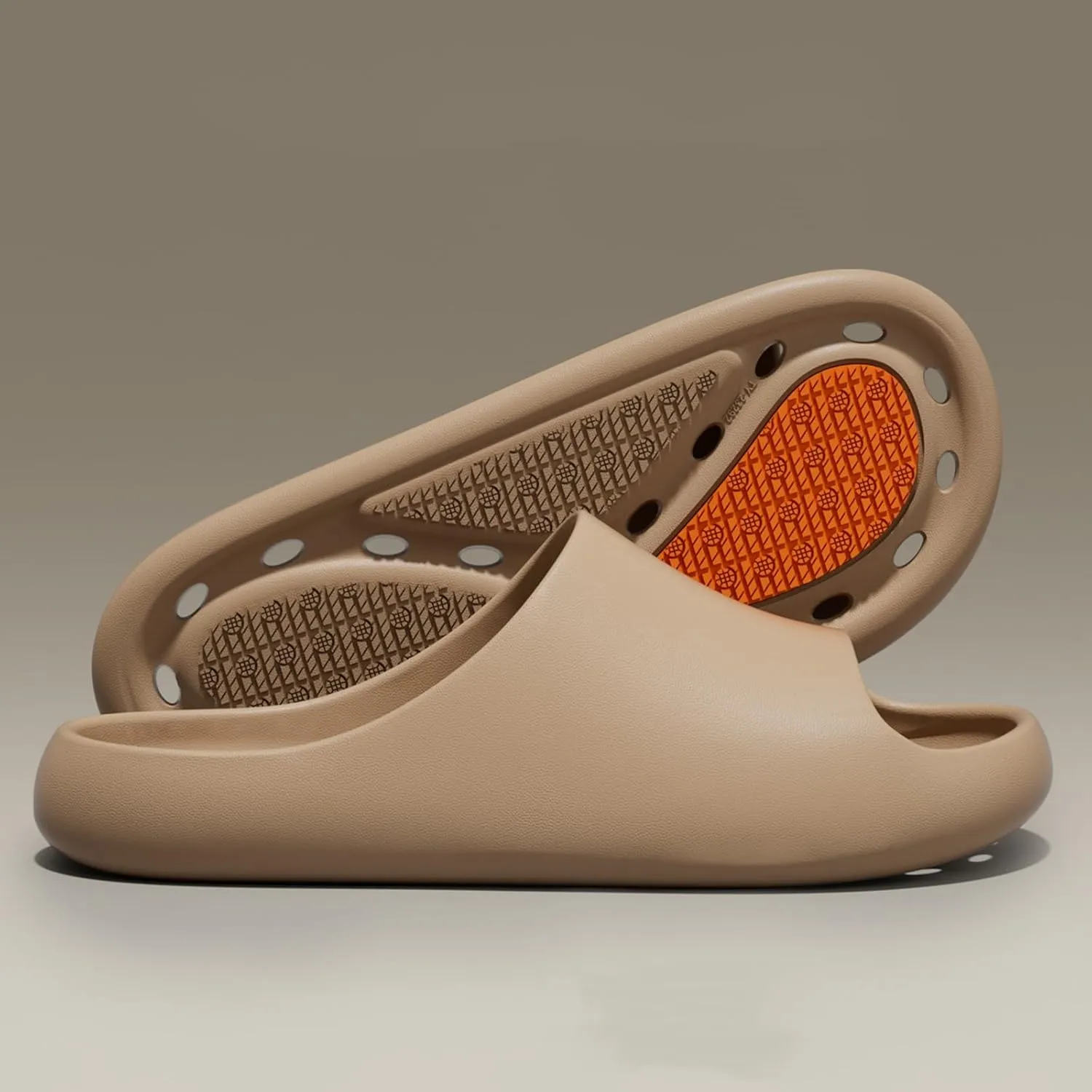 Shower Sandals House Slippers with Arch Support Ultra Comfort Non-Slip Shower Sandals Indoor and Outdoor