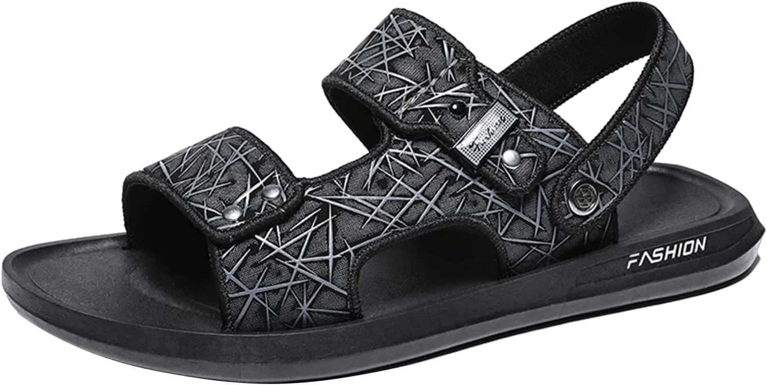 Shower Shoes Men's Athletic Outdoor Sandals Slides Non Slip Quick Drying Bathroom Slippers for Women Men