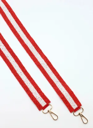 Sullie Striped Beaded Strap