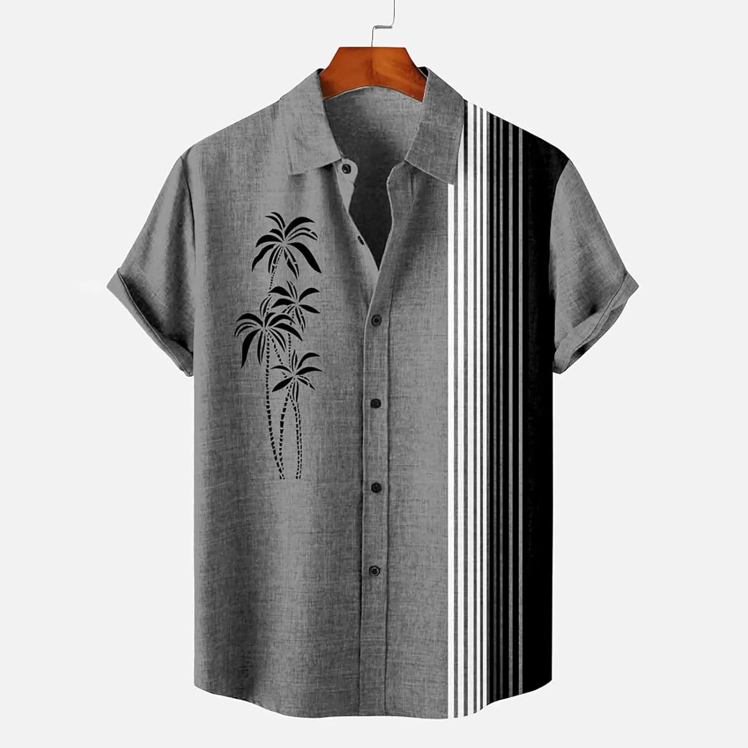 Summer Beach Casual Down Tropical Holiday Beach Shirts Vacation Outfits Cruise Shirt Mens Beach Shirt Mens Beach