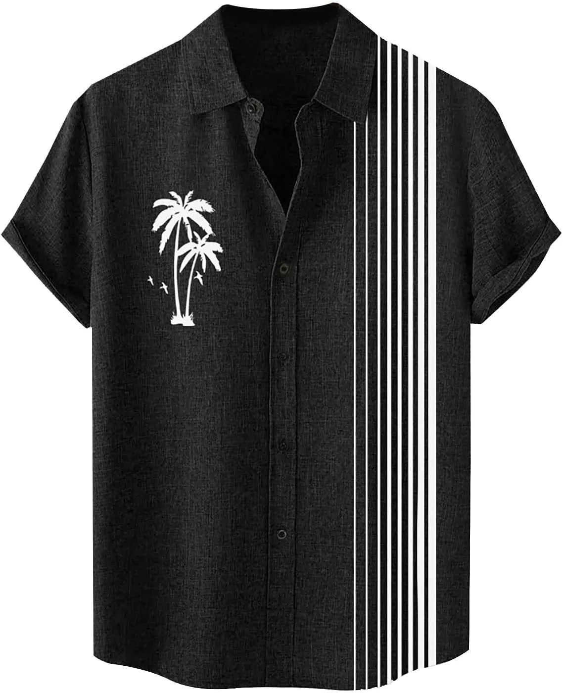 Summer Beach Casual Down Tropical Holiday Beach Shirts Vacation Outfits Cruise Shirt Mens Beach Shirt Mens Beach