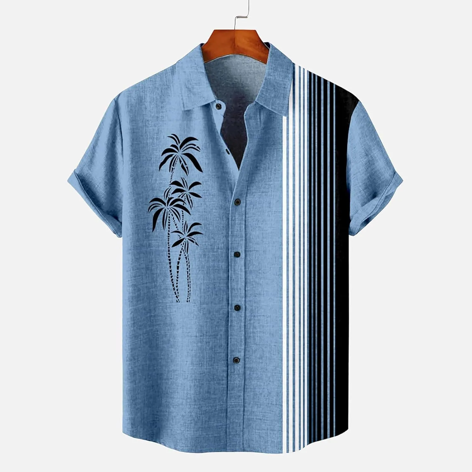 Summer Beach Casual Down Tropical Holiday Beach Shirts Vacation Outfits Cruise Shirt Mens Beach Shirt Mens Beach
