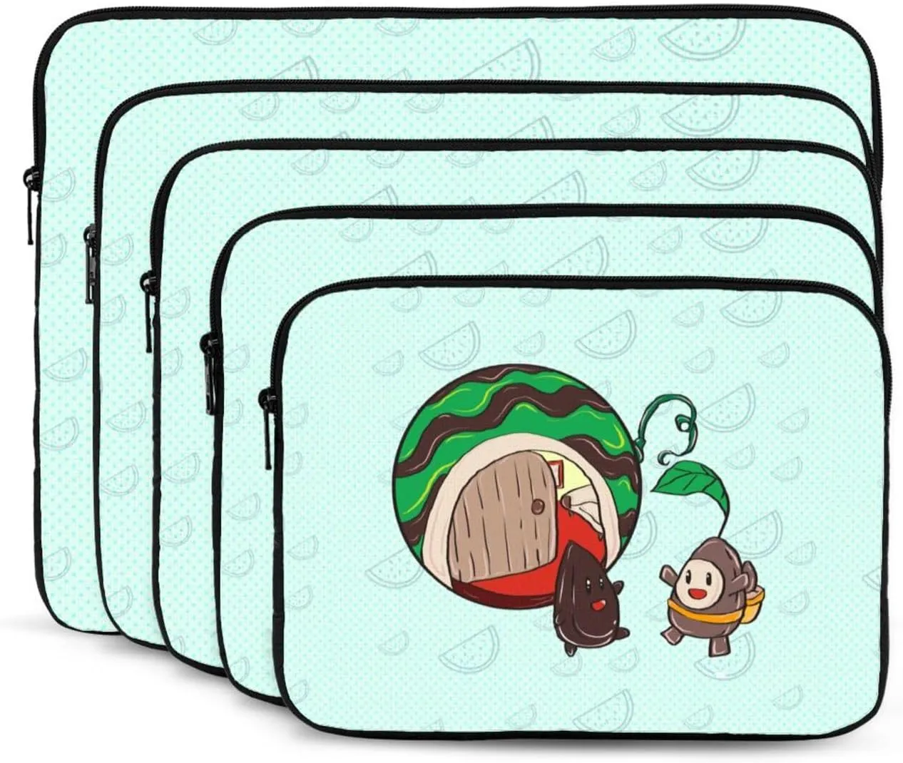 Sunflower Seeds Watermelon Seeds Shockproof And Waterproof Computer Bag, Suitable For Business Trips Office
