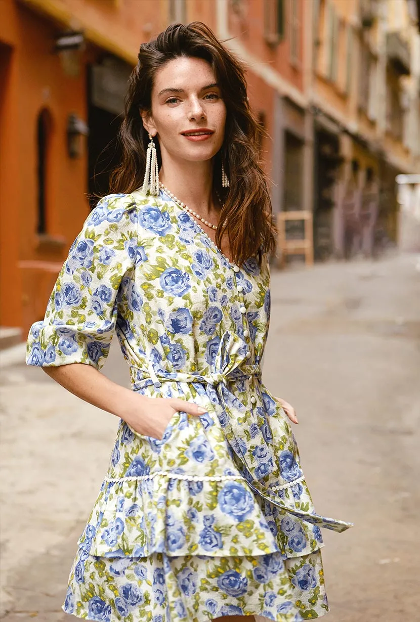 Sylvie Dress - Spring Blooms
