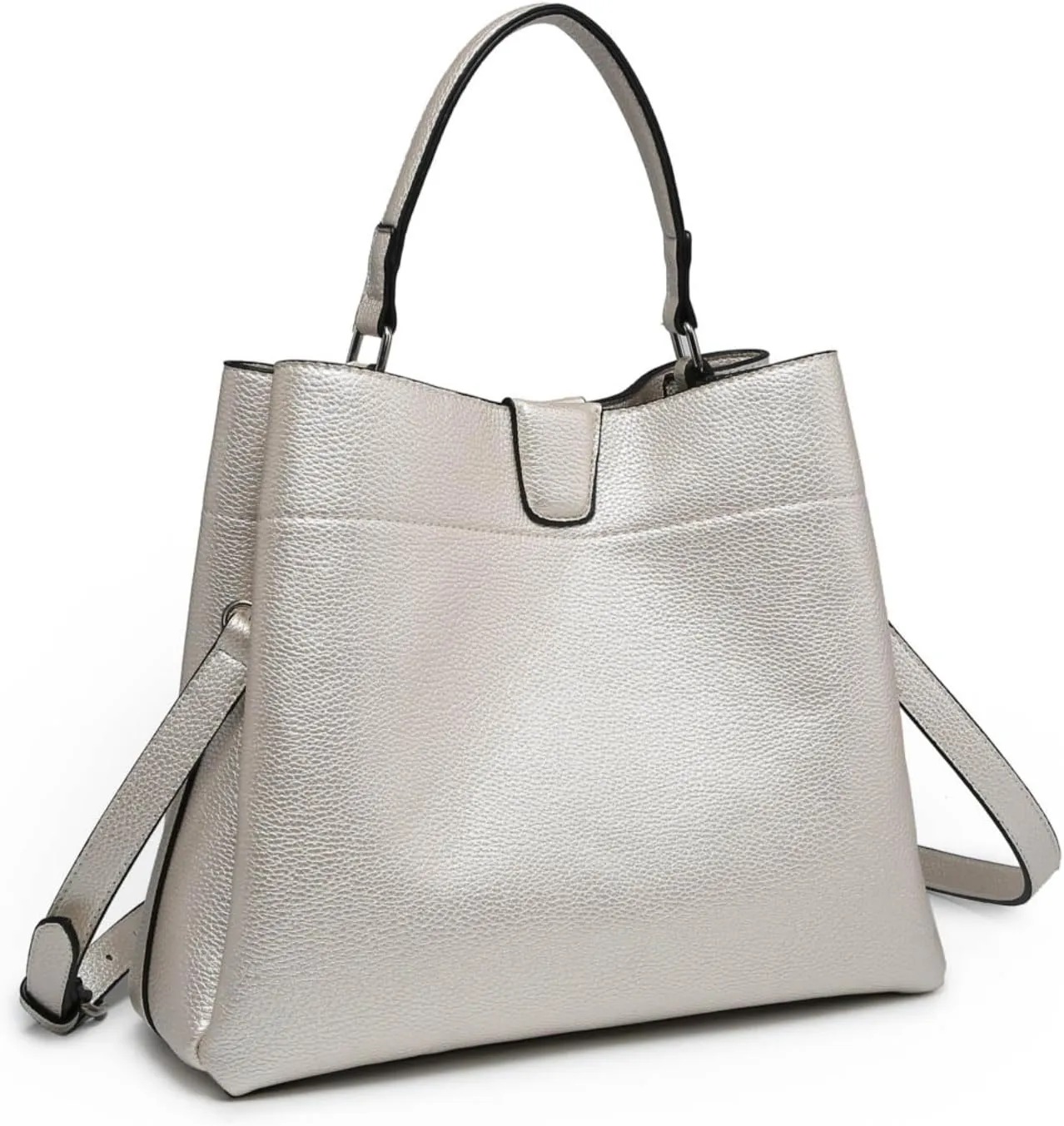 Tati Vegan Leather Handbags and Purses for Women Ladies Top Handle Satchel Hobo Crossbody Shoulder Tote Bag