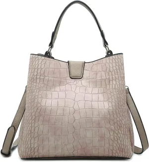 Tati Vegan Leather Handbags and Purses for Women Ladies Top Handle Satchel Hobo Crossbody Shoulder Tote Bag