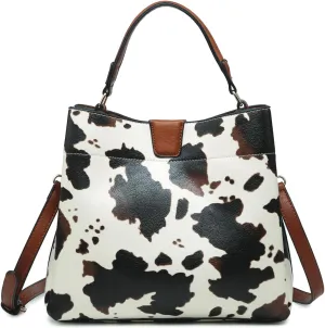 Tati Vegan Leather Handbags and Purses for Women Ladies Top Handle Satchel Hobo Crossbody Shoulder Tote Bag