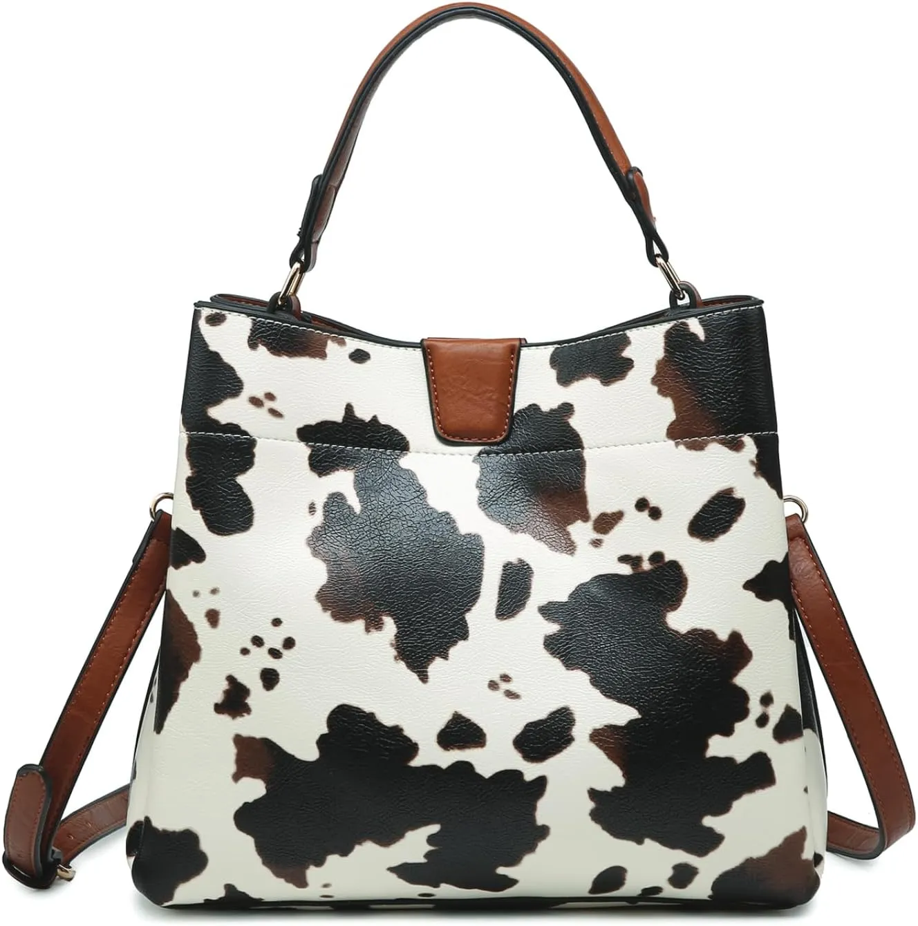 Tati Vegan Leather Handbags and Purses for Women Ladies Top Handle Satchel Hobo Crossbody Shoulder Tote Bag