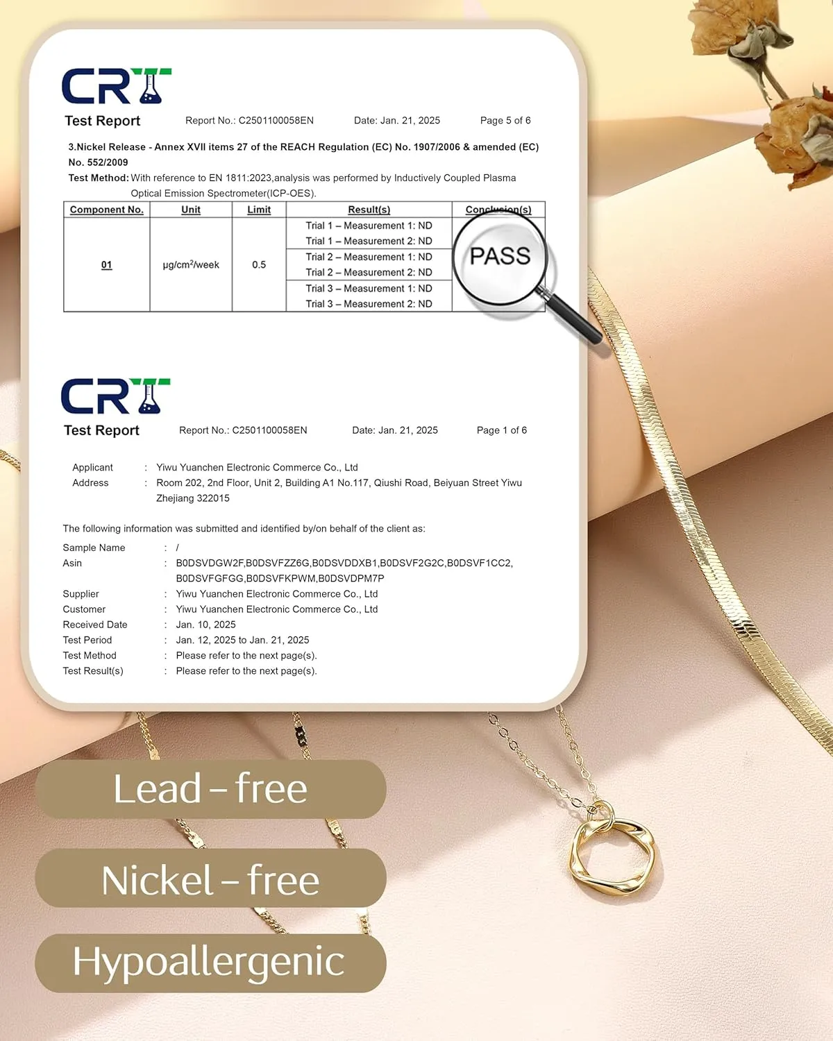 TEN MIRO Pearl Necklaces for Women, Dainty White Pearl Necklace 6MM Round Small Imitation Pearls Necklace Choker Bridesmaid Necklaces for Wedding Prom Jewelry Gifts