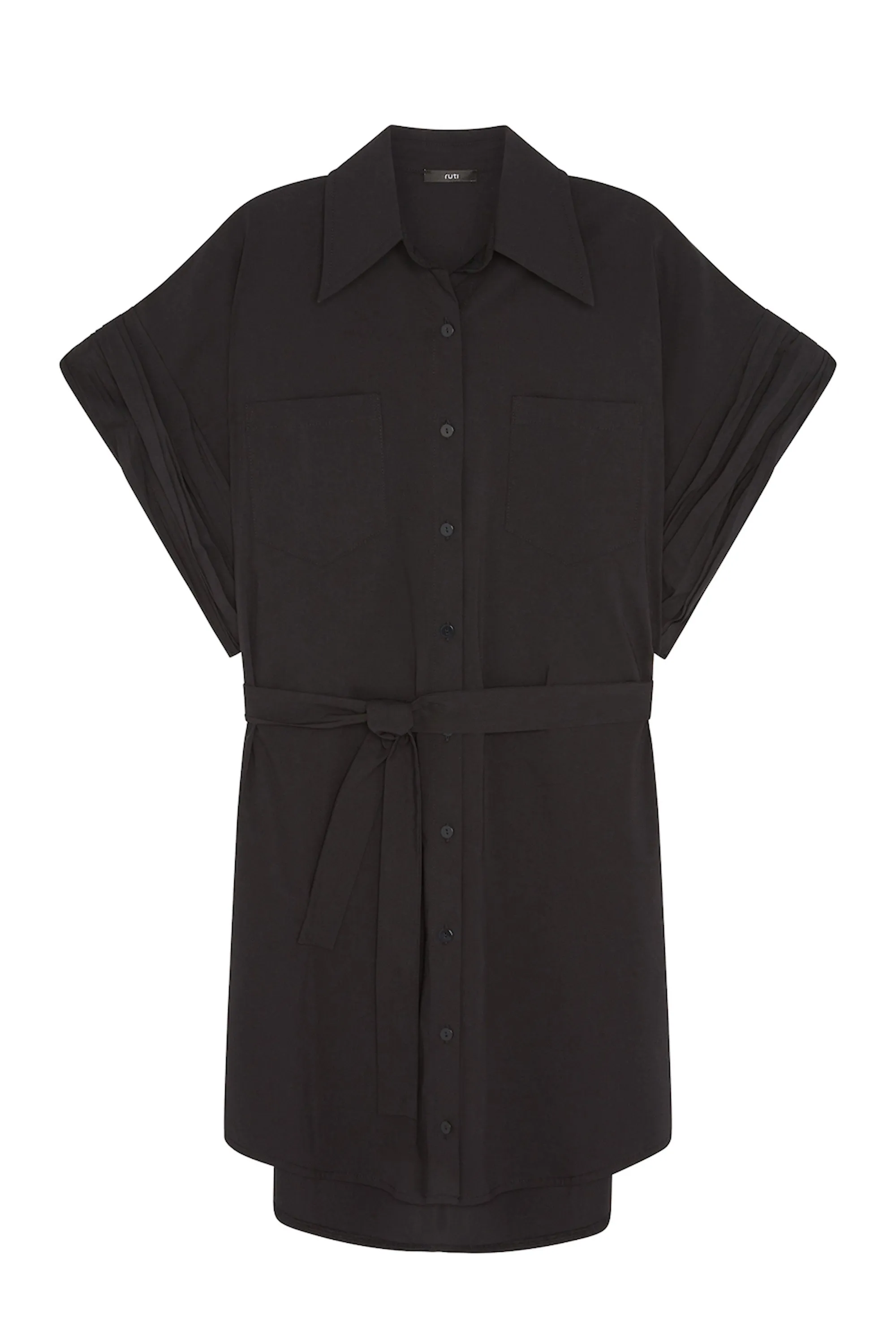 The Wide Sleeve Poplin Dress