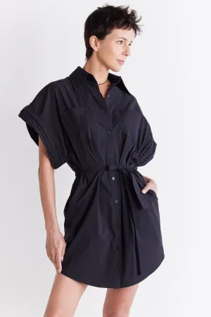The Wide Sleeve Poplin Dress