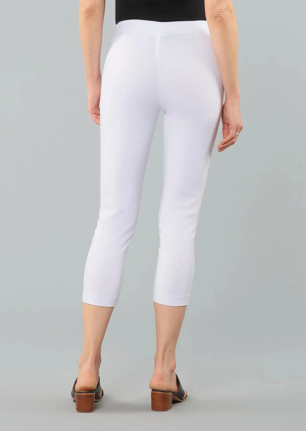 Thinny Crop Pants W/Pockets Magical Lycra