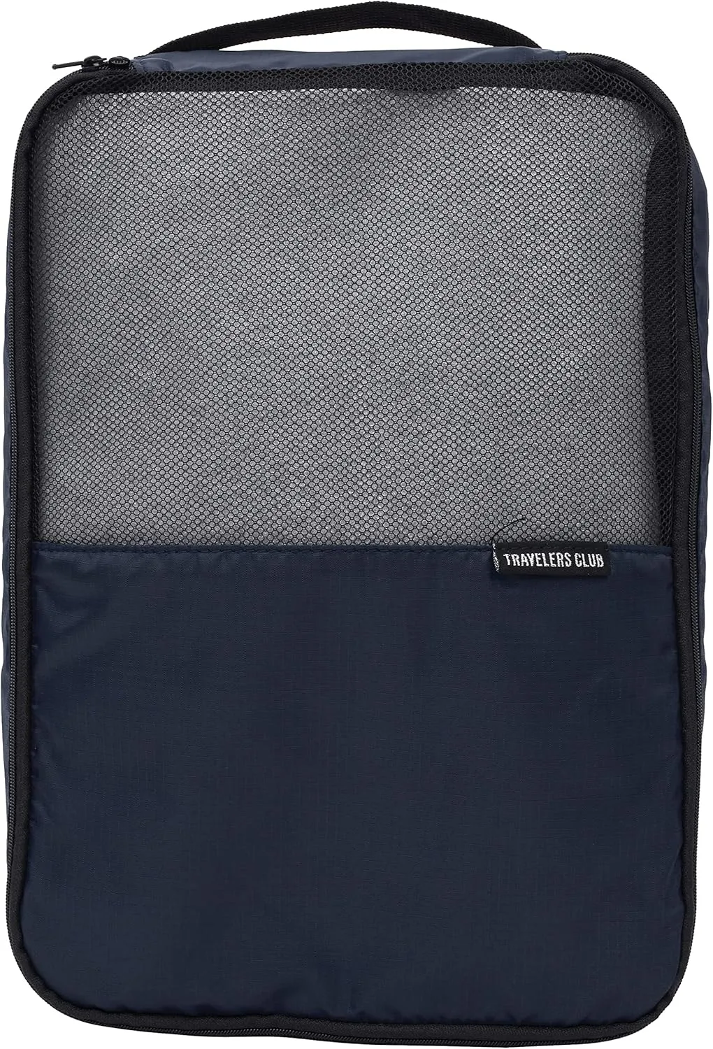 Travelers Club Riddock Luggage and Travel Accessories, Navy Blue, 14-Piece Set