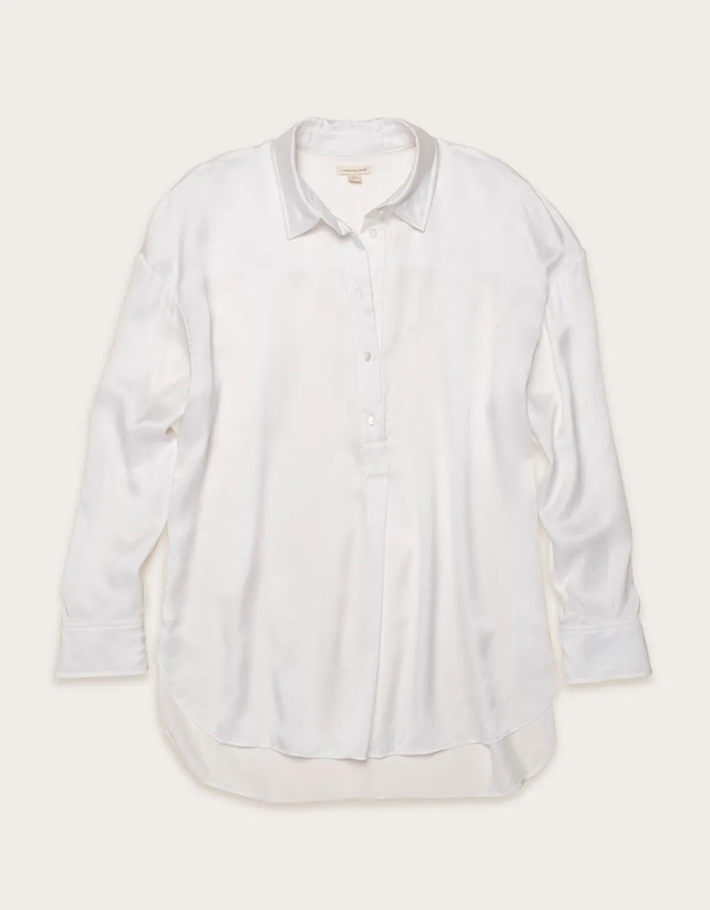 unsubscribed silk pullover top