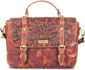 VALENCHI Genuine Leather Purse For Women - Real Leather Tote Bag For Women - Ladies Shoulder Bag For Work, Travel