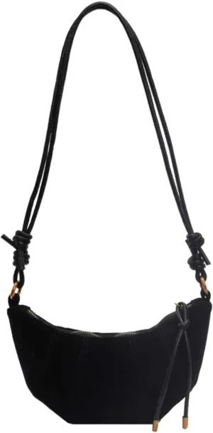 Vintage Velvets Satchel Bag with Adjustable Strap Fashion PU Leather Crossbody Shoulder Bag Purse for Women