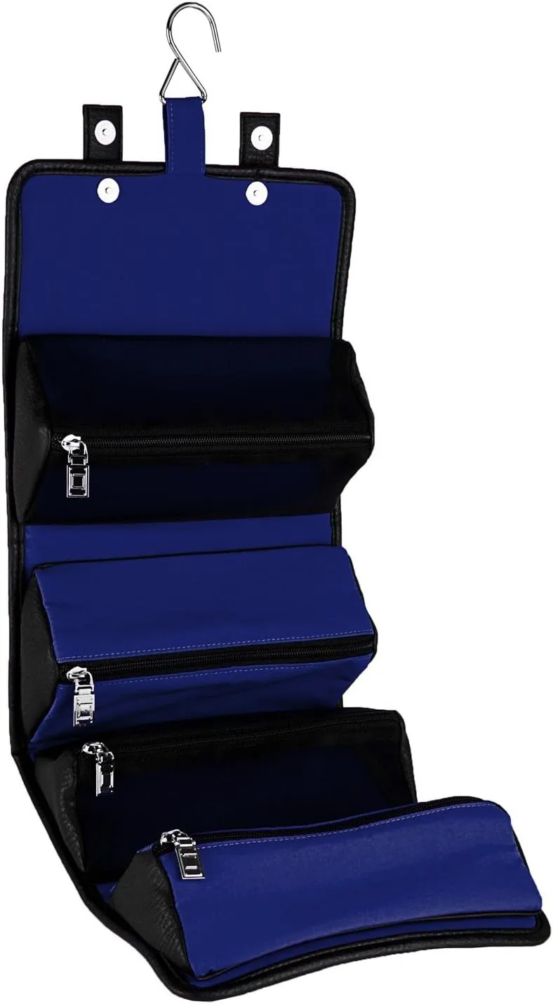 Water Resistant Hanging Toiletry Bag Travel Organizer Kit for Accessories, Shampoo, Toiletries