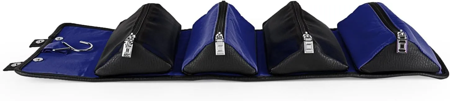 Water Resistant Hanging Toiletry Bag Travel Organizer Kit for Accessories, Shampoo, Toiletries
