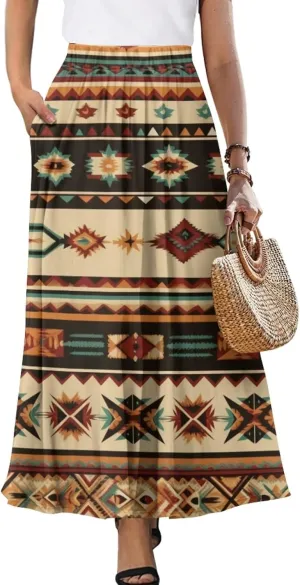 Women Long Skirts for Ladies Aline Skirts