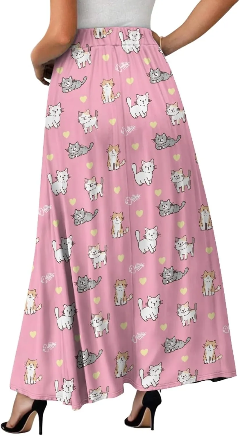 Women Long Skirts for Ladies Aline Skirts