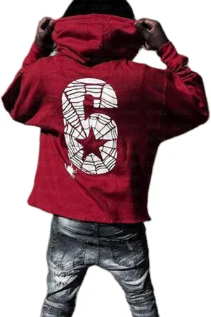 Women Men Y2k Hoodie Oversized Long Sleeve Pullover Sweatshirt Goth Grunge Aesthetic Hoodies Vintage Streetwear