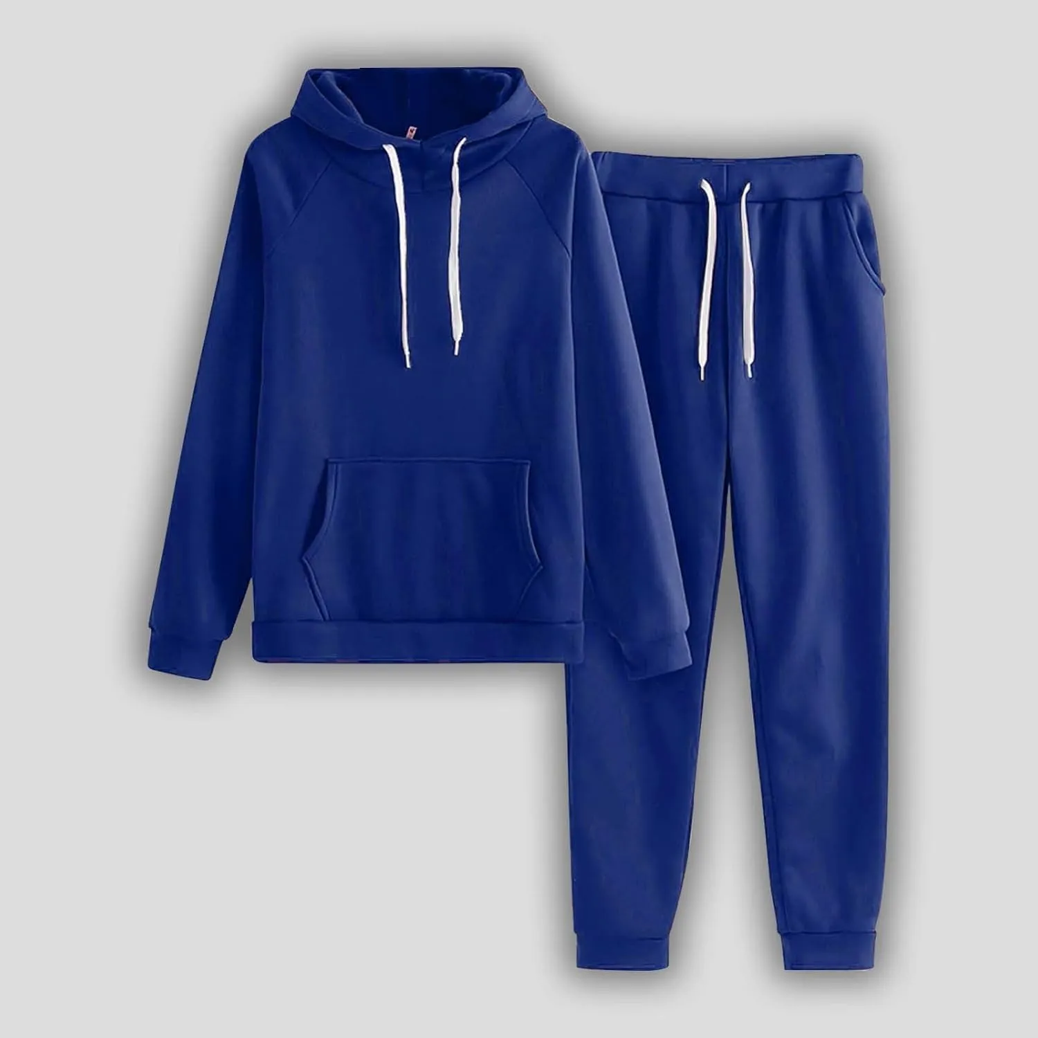 Womens 2 Piece Outfits Long Sleeve V Neck Drawstring Lounge Baggy Sweatpants Fall Fashion Outfits