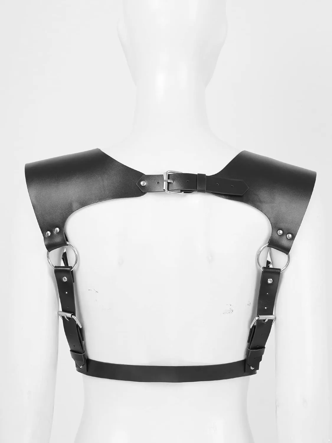 Women's Body Chest Harness Waist Belt Straps Suspenders Punk Harajuku Leather Straps Adjustable