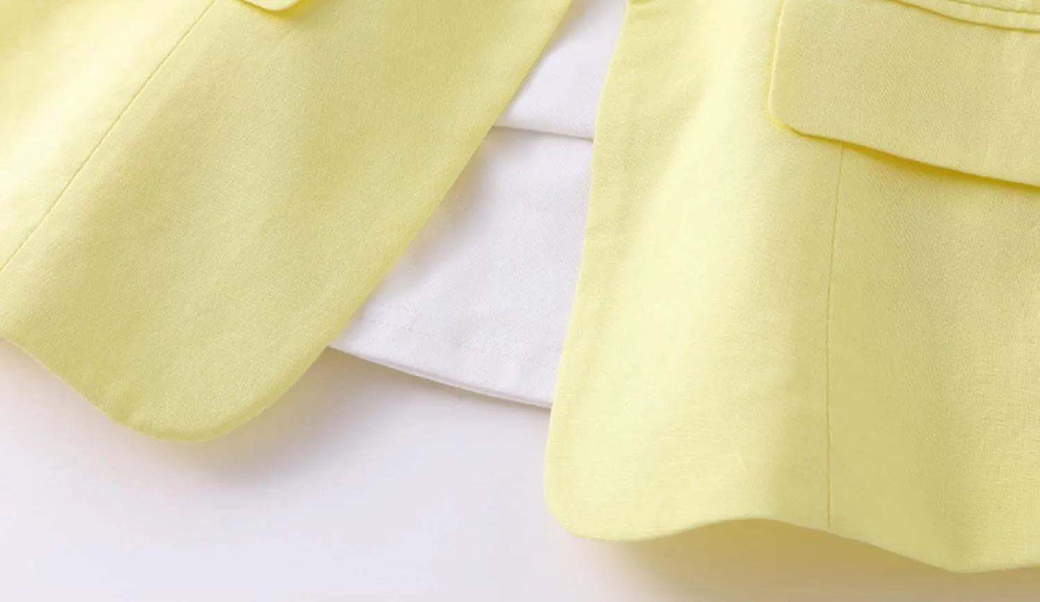 Womens Casual Solid Cotton Linen 3/4 Sleeve Short OL Work Blazer Jacket Coat Pocket with Flip Cover