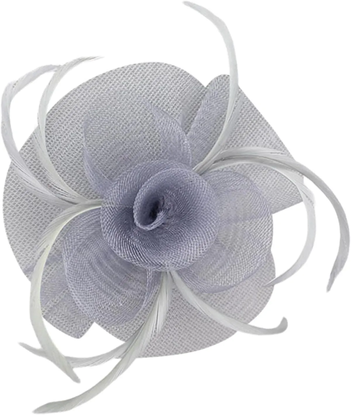 Women's Fascinators Tea Party Mesh Ribbons Feathers Headband Cocktail Wedding Hair Clip