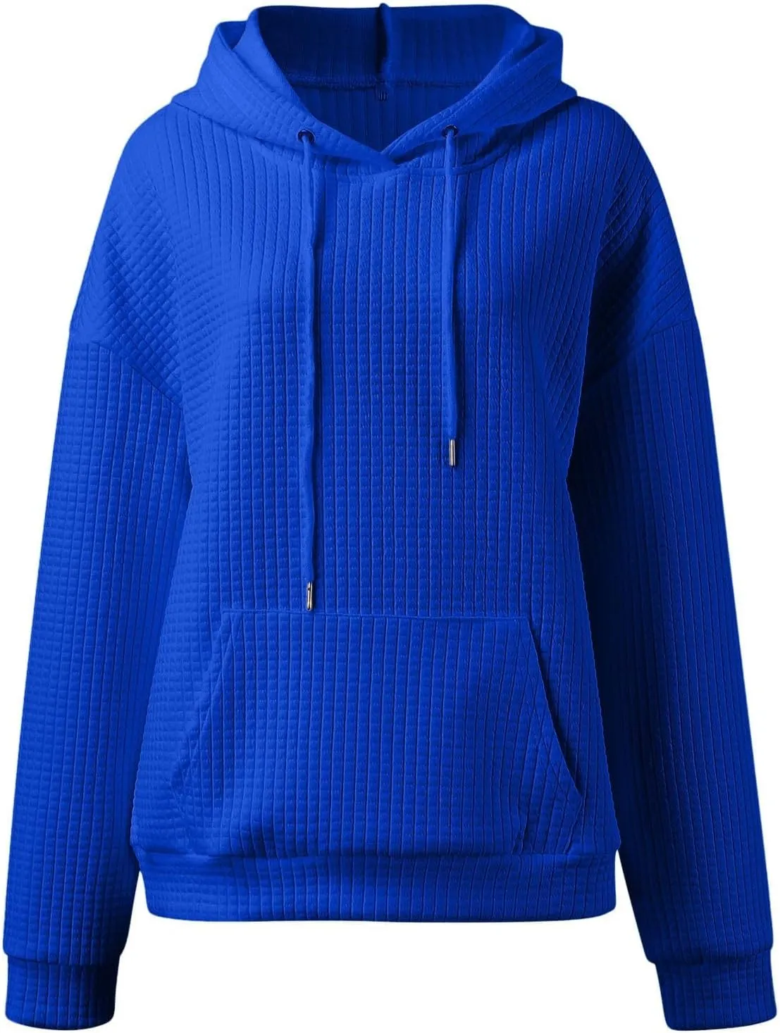 Womens Oversized Hoodies Casual Long Sleeve Drawstring Hooded Sweatshirts Loose Fit Pullover Tops with Pocket