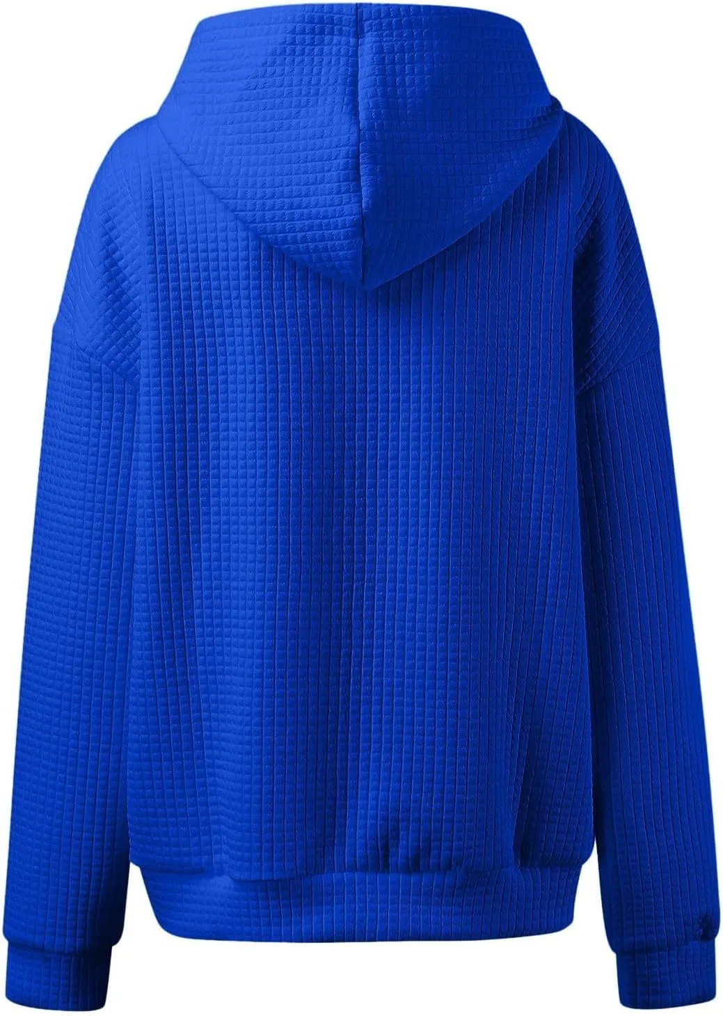 Womens Oversized Hoodies Casual Long Sleeve Drawstring Hooded Sweatshirts Loose Fit Pullover Tops with Pocket