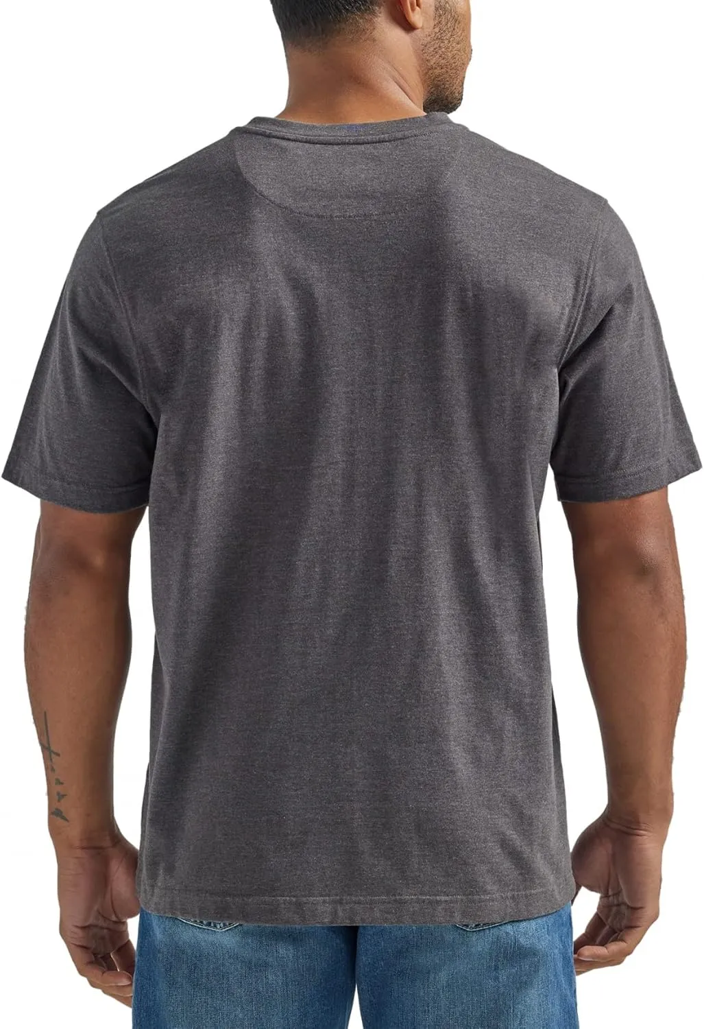 Wrangler Authentics Men's Short Sleeve Henley Tee