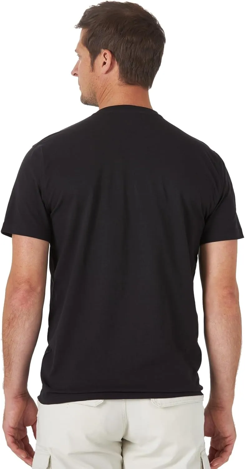 Wrangler Authentics Men's Short Sleeve Henley Tee